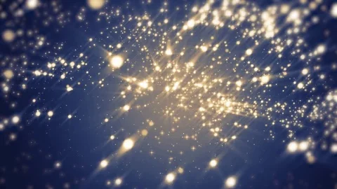 Elegant Blue Abstract With Snowflakes. Stock Footage 82473906