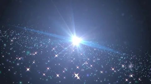 Elegant Blue Abstract With Snowflakes. Stock Footage 82591209