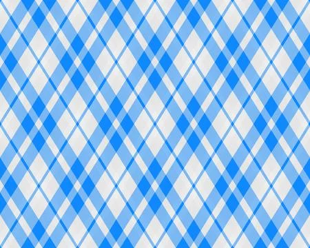 Elegant blue and white diagonal plaid pattern. Perfect for backgrounds, texti 스톡 일러스트