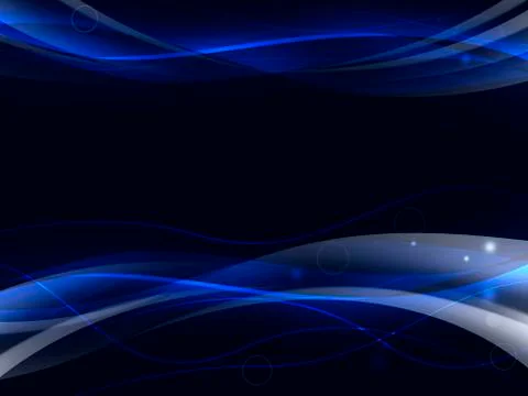 Elegant blue background with waves 스톡 일러스트