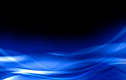Elegant blue background with waves 스톡 일러스트