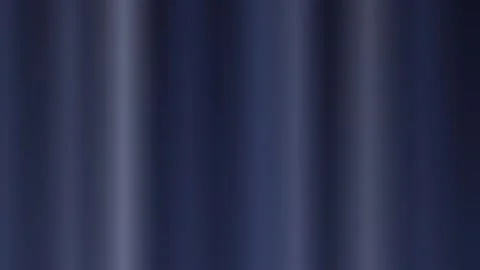 Elegant blue curtain with subtle gradient lighting Stock Footage 325769043