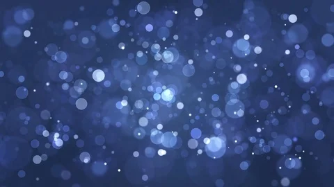 Elegant Blue Particles Background Loop Stock Footage 80154190