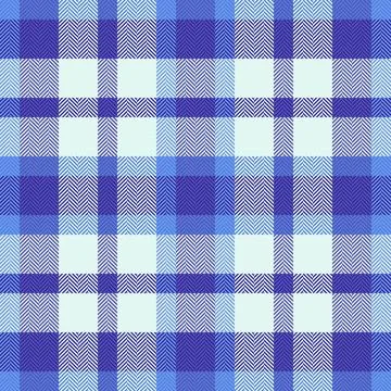 Elegant blue plaid pattern. Versatile for backgrounds, textiles, apparel, and Stock Illustration