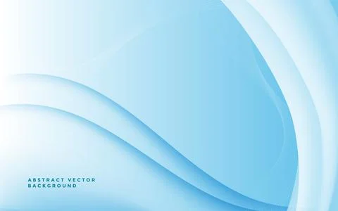Elegant Blue wave dynamic background. Blue abstract background with lines Stock Illustration