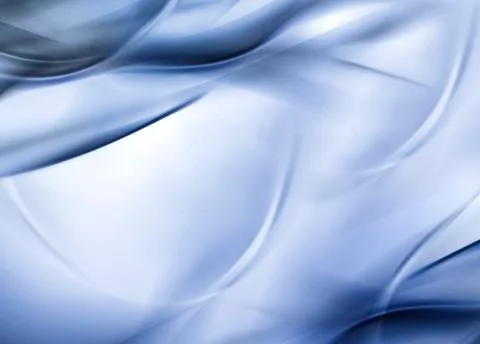 Elegant blue waves abstract background Illustrazione stock