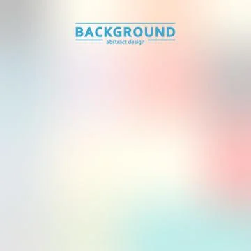 Elegant, blur, color vector simple design eps Stock Illustration