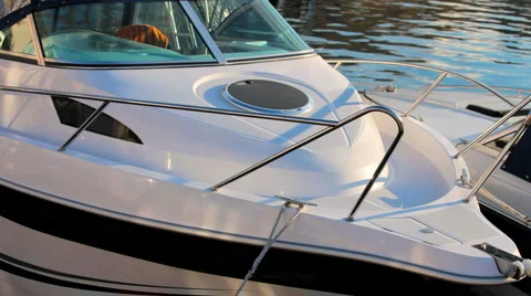 Elegant boat Stock Footage 889648