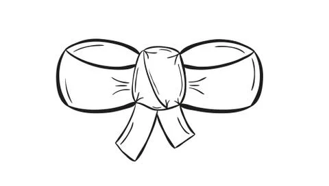 Elegant bow Stock-Illustration
