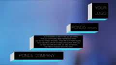 Elegant Box Lower Third ( 4 in 1 ) Stock After Effects