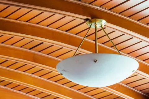Elegant ceiling lamp Stock Photos