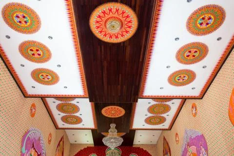 Elegant ceilings Stock Photos