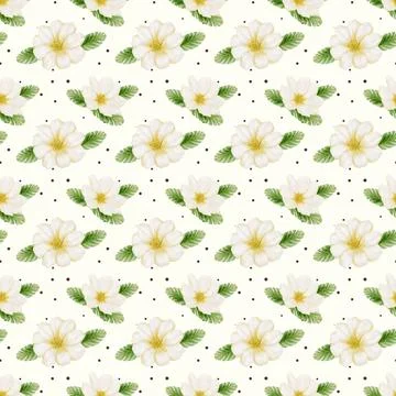 Elegant cherry blossom seamless pattern for textile design and packaging Illustrazione stock