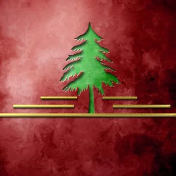 Elegant christmas background with empty space Stock Illustration