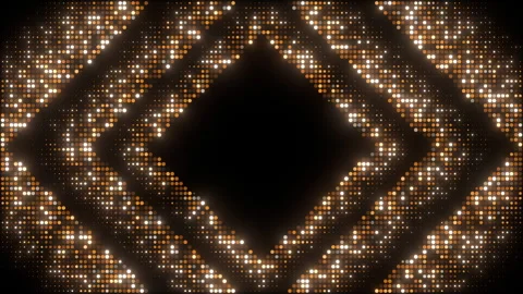 Elegant christmast lights pattern background border elements Stock Footage 345890984