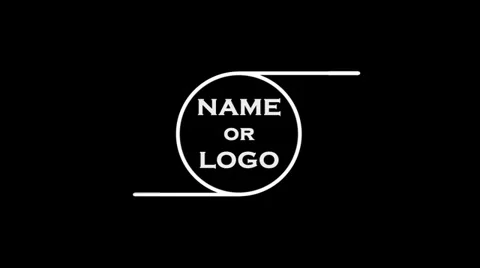 Elegant Circular Line Intro 库存 After Effects