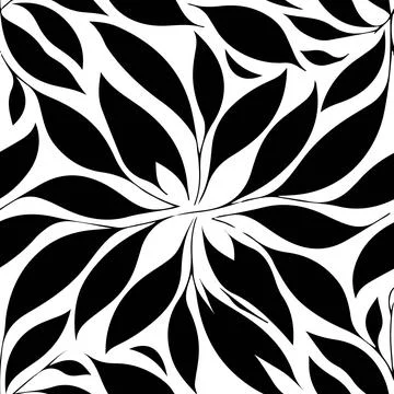 Elegant circular mandala featuring leaf shapes and symmetrical patterns in .. Stock Illustration
