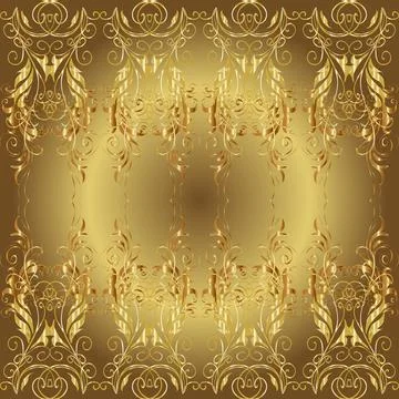 Elegant classic pattern. Abstract background with repeating elements. Neutral, y Stock Illustration