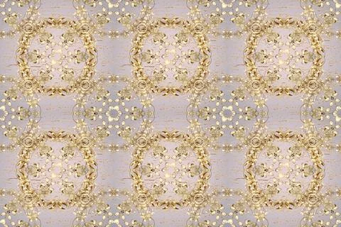 Elegant classic pattern. Seamless abstract background with repeating elements. N Stock Illustration