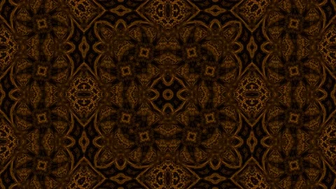 Elegant Classy Luxurious Complex Symmetric Pattern Loop Stock Footage 170874400
