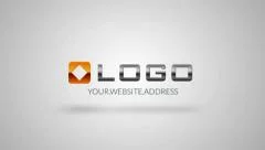 Elegant Clean 3d Logo Fly with Camera Depth of Field Stock After Effects