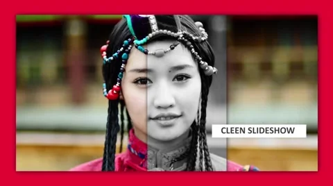 Elegant Clean Slide Show 스톡 After Effects