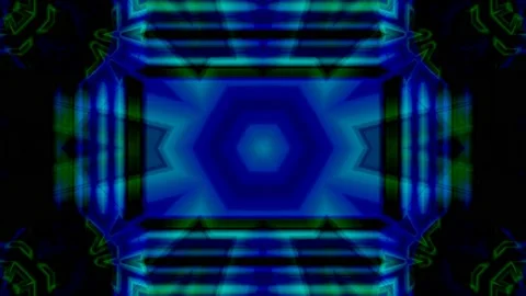 Elegant Color Complex Abstract Geometric Pattern Seamless Loop Stock Footage 158463843