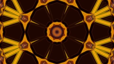 Elegant Color Complex Abstract Geometric Pattern Seamless Loop Видео 158466110