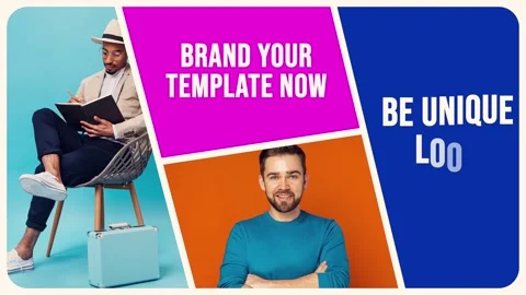 Elegant Colorful Slideshow Stock After Effects