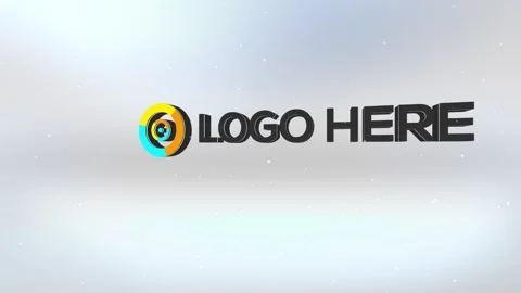 Elegant Corporate 3D Logo 스톡 After Effects