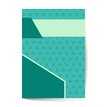 Elegant cover page with pattern Background for Banner, Cover, Invitation temp Stock Illustration