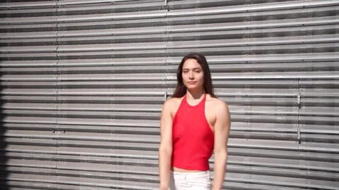 An Elegant Dance Movement Set Against a Beautifully Textured Background That Stock Footage 281447801