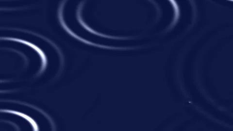 Elegant Dark Navy Abstract Motion Background with Subtle Glowing Rings. Stock Footage 340075378