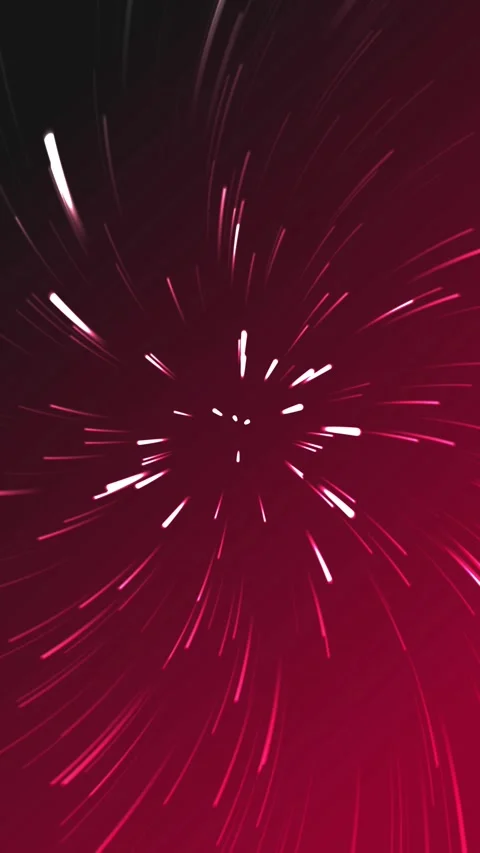 Elegant Dark Red Abstract Light Streaks Swirling Effect Vertical 库存影片 310348296