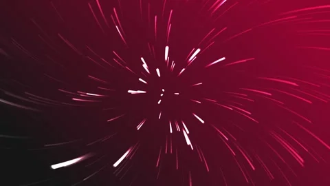 Elegant dark red background abstract light streaks radiate outward creating a Stock Footage 297343403