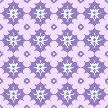 Elegant decorative floral pattern vector design. Illustrazione stock