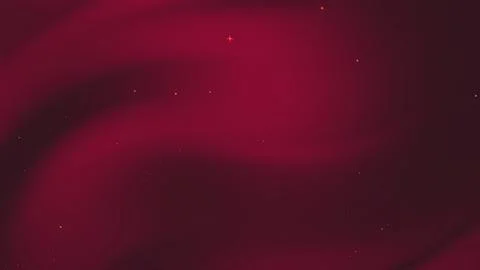 Elegant deep red abstract background with soft waves and sparkling stars fo.. Stock Illustration