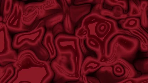 Elegant, deep red fluid flowing abstractly for a modern Stock Footage 321608975