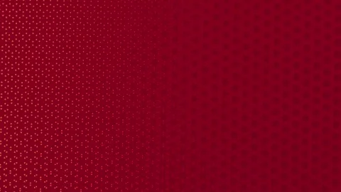 Elegant deep red seamless animation with uniform hexagonal grid, subtle shimmer Stock Footage 330095676