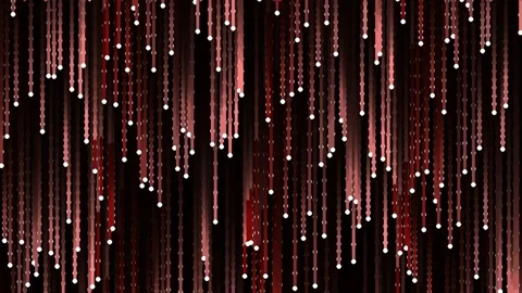 Elegant deep red vertical streaks abstract background video loop for cinema.. Stock Footage 340378043