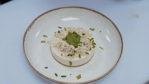 Elegant Dessert Presentation Stock Footage 319951552