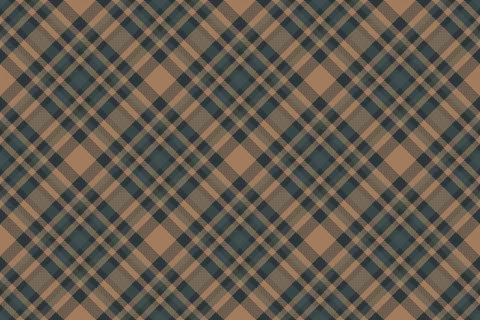 Elegant diagonal plaid pattern in muted teal and brown tones.  Perfect for te Stock Illustration