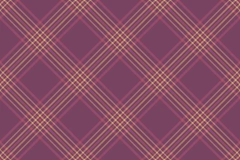 Elegant diagonal plaid pattern in muted mauve and beige tones.  Perfect for t Stock Illustration