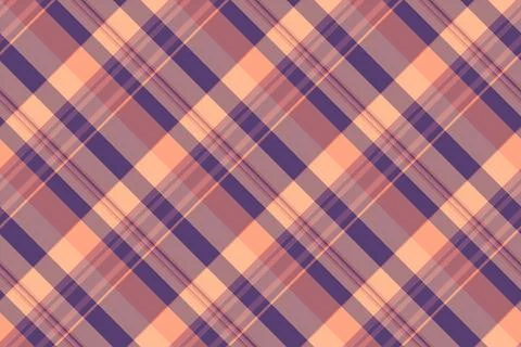 Elegant diagonal plaid pattern in muted peach, mauve, and purple hues.  Perfe イラスト素材