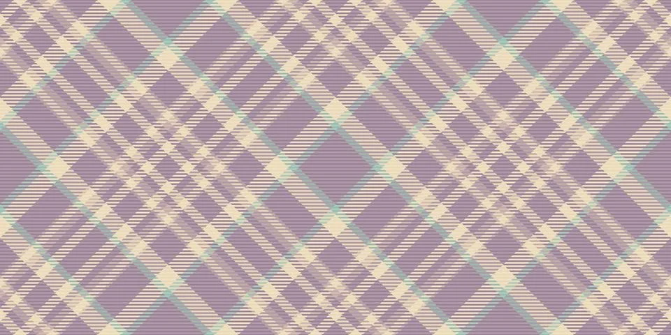 Elegant diagonal plaid pattern in muted pastel tones.  Perfect for textile de Illustrazione stock