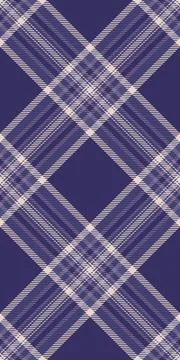 Elegant diagonal plaid pattern in muted purple and cream tones.  Perfect for  Stock Illustration
