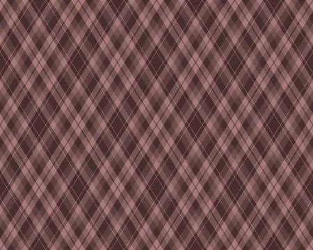 Elegant diagonal plaid pattern in muted browns and pinks.  Perfect for textil 스톡 일러스트