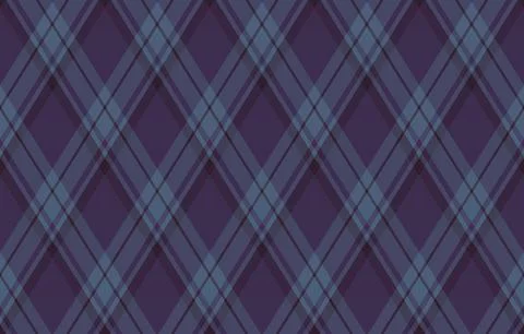 Elegant diagonal plaid pattern in muted purple and blue hues.  Perfect for te Stock Illustration