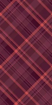 Elegant diagonal plaid pattern in rich maroon and coral tones.  Perfect for t 스톡 일러스트