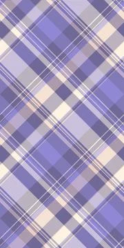 Elegant diagonal plaid pattern in soft purple and cream tones.  Perfect for t Stockillustratie